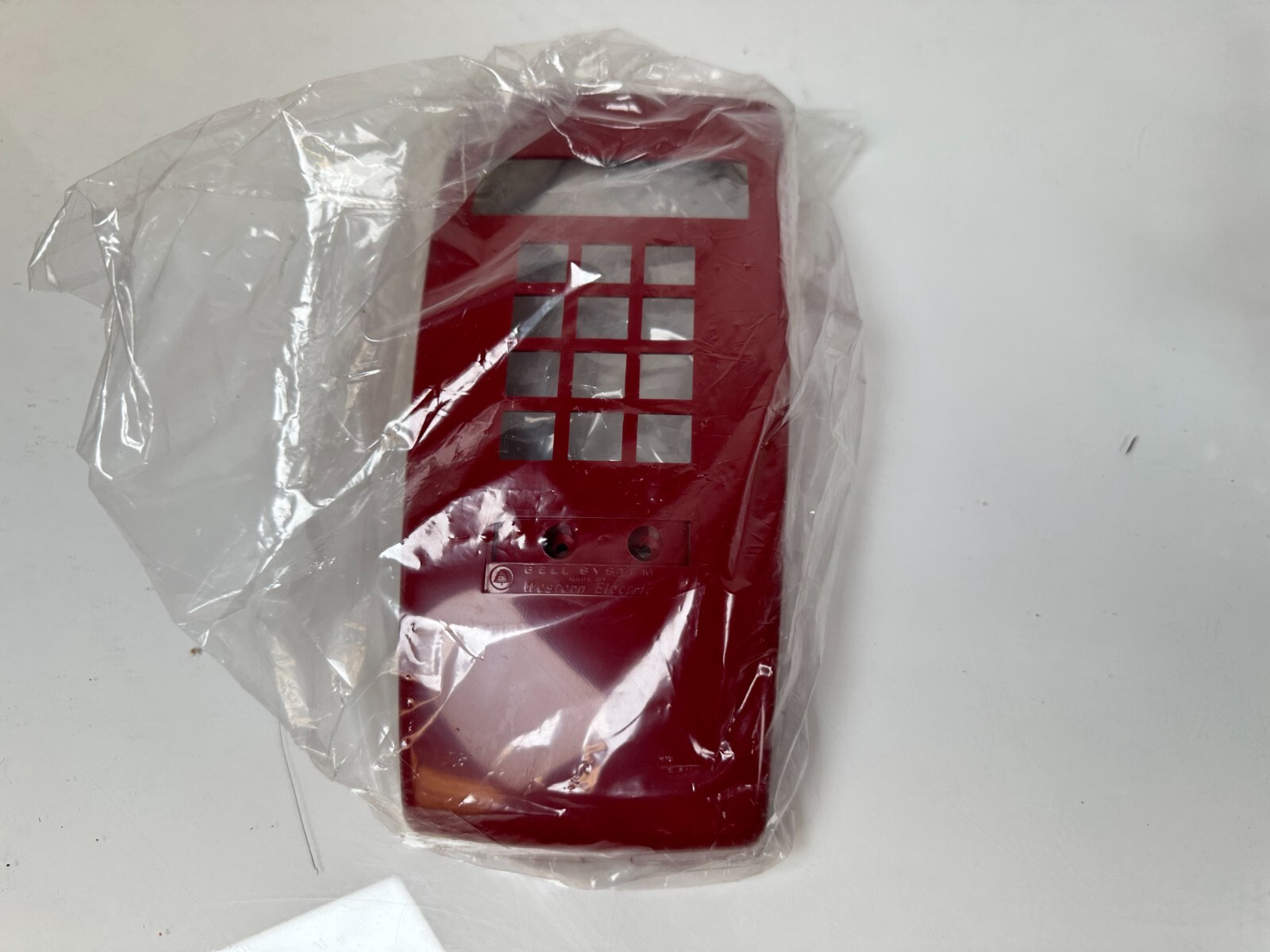 Western Electric Phone Cover Shell C1 RED