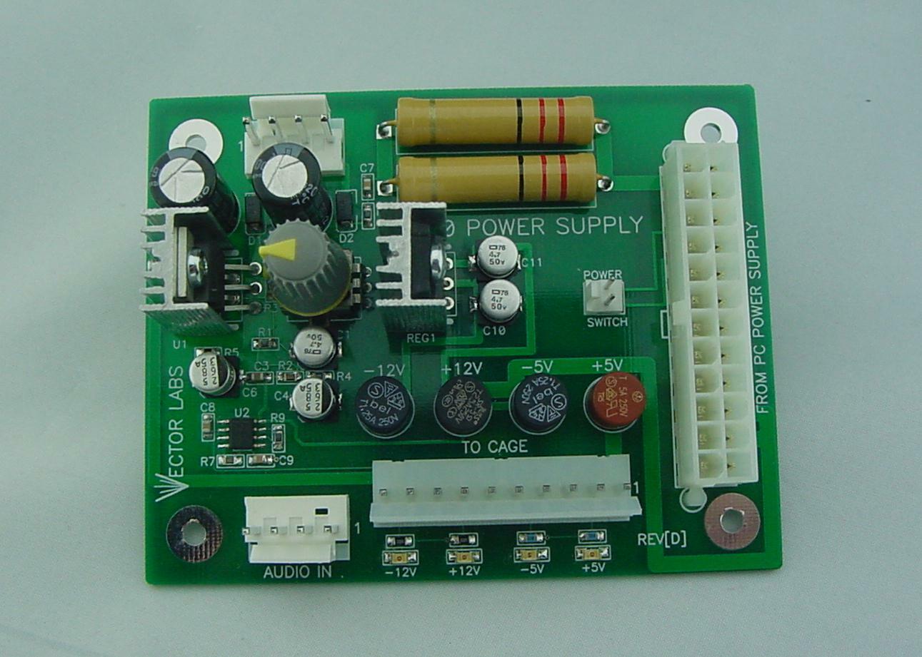 SEGA GREMLIN G80 VECTOR POWER SUPPLY REPLACEMENT PCB BOARD