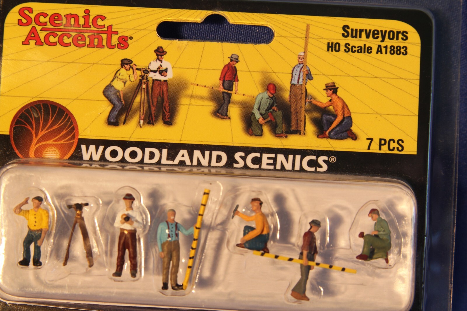 Woodland Scenics - Surveyors (7 pcs.) - N Scale - A2175