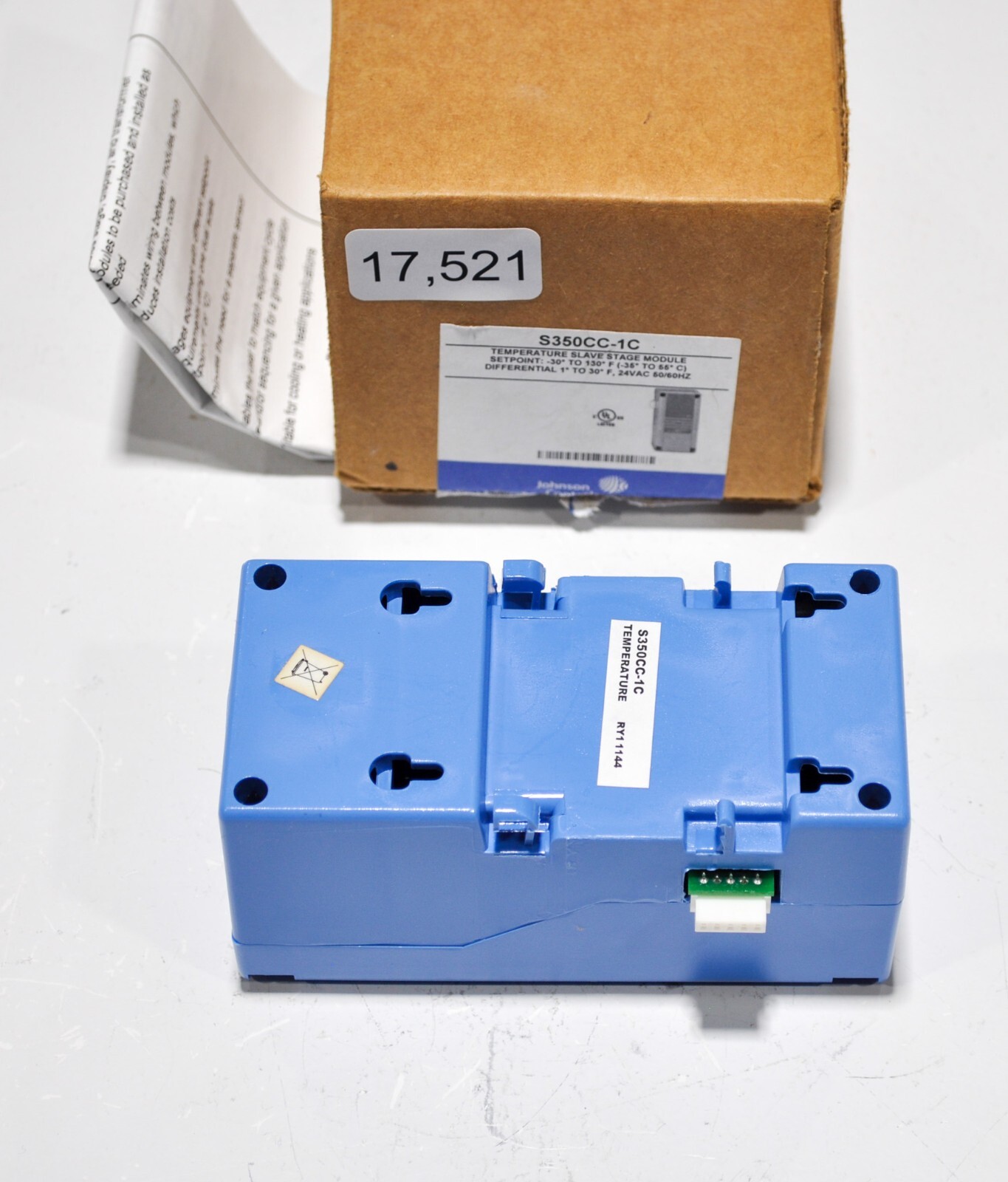 Johnson Controls S350CC-1C Temperature Slave Stage Module