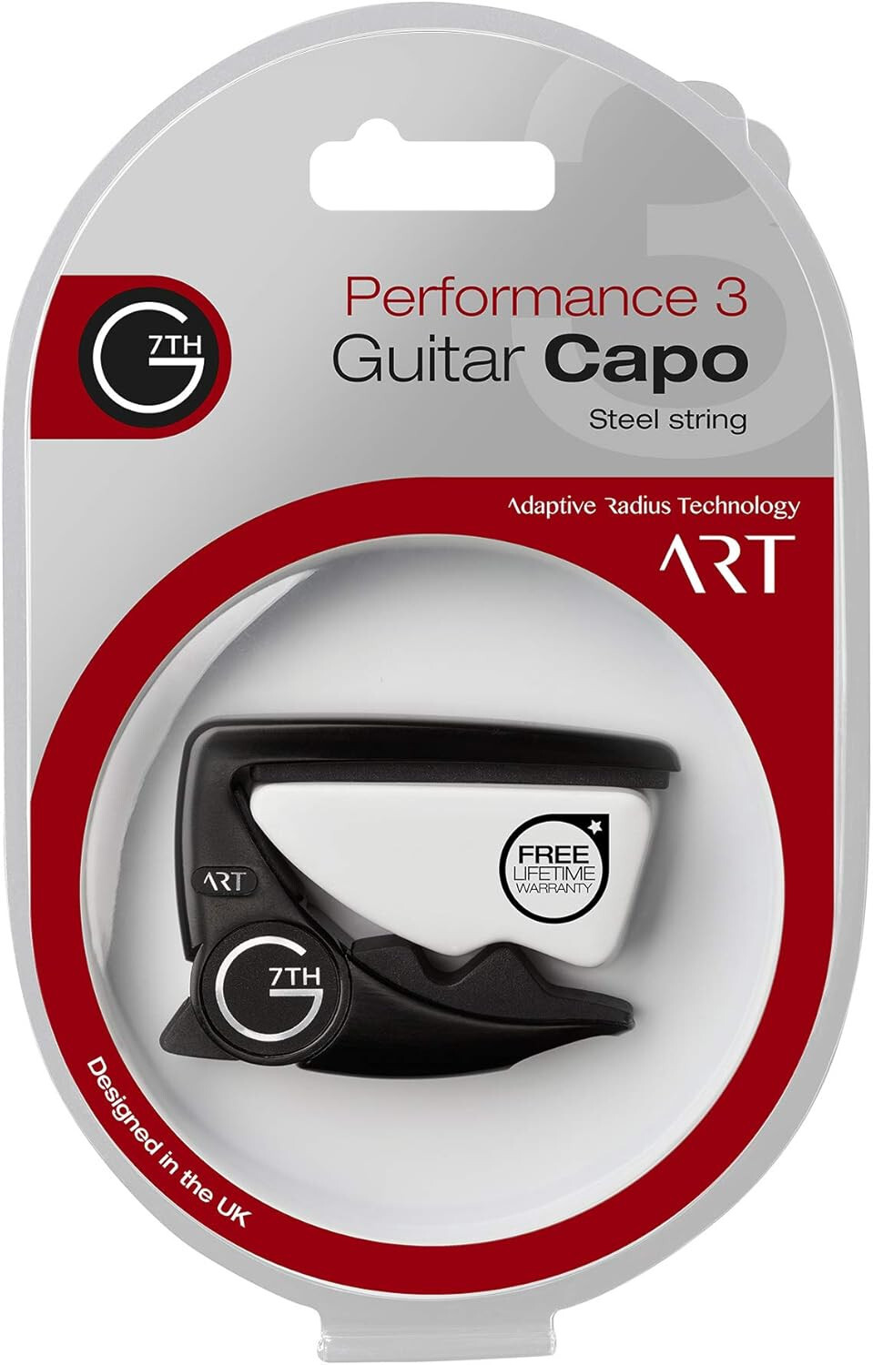 G7th Performance 3 ART Capo - 6 String, Black