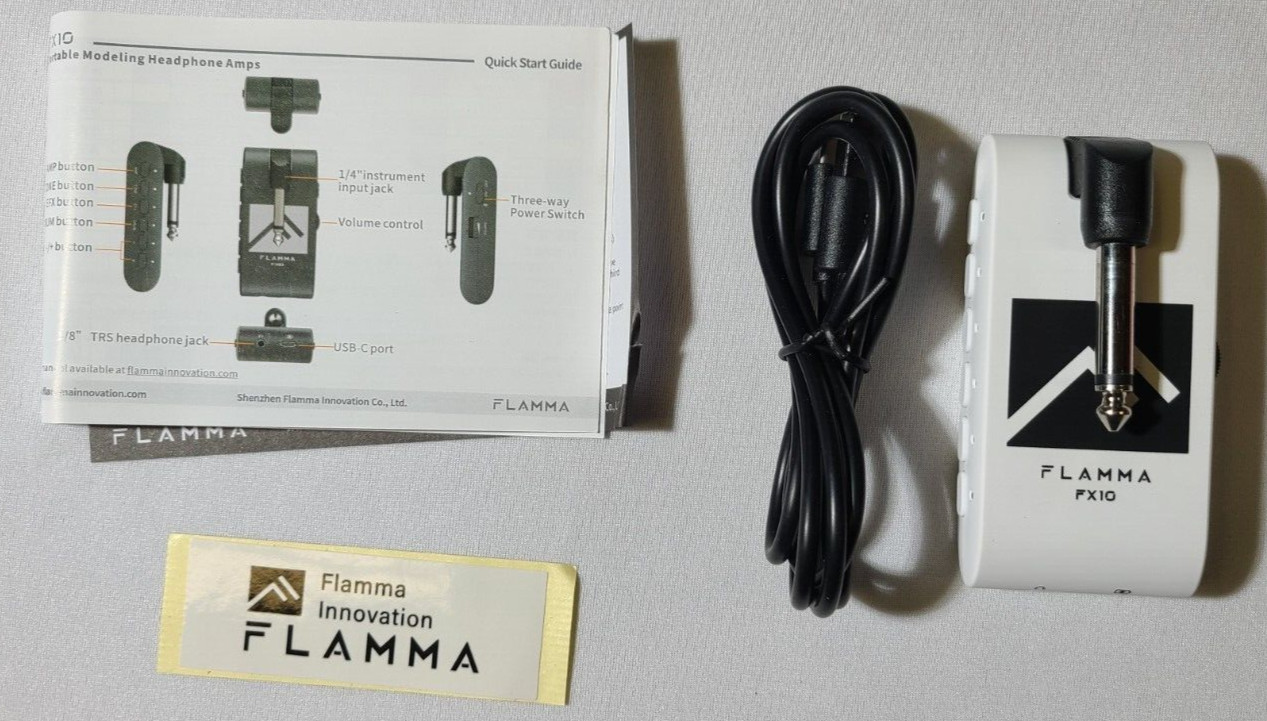 FLAMMA FX10 Portable Modeling Headphone Amps (Camo)