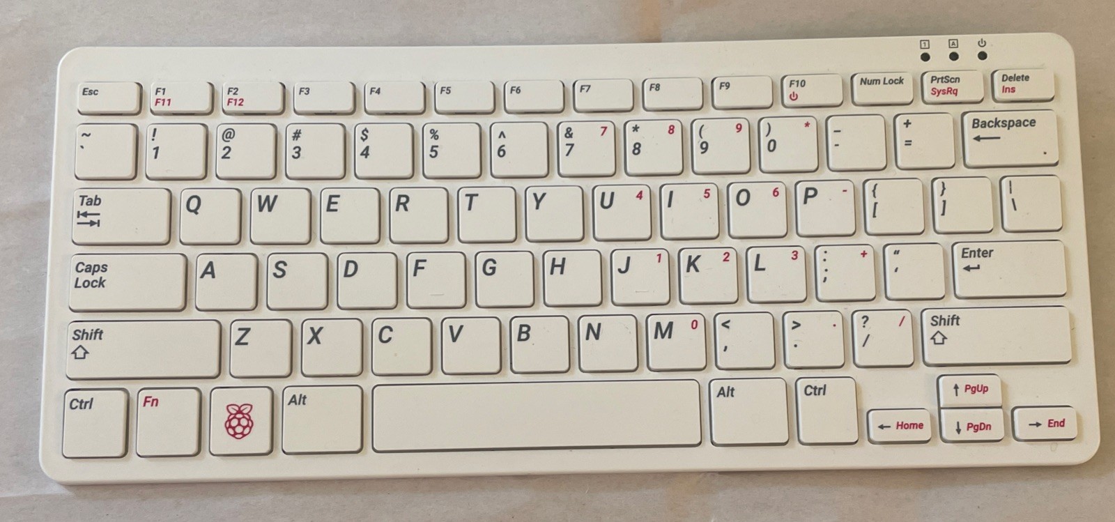 Raspberry Pi 400 Replacement Keyboard [only] US Layout