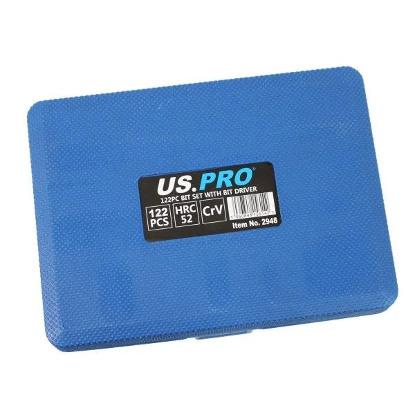 122pc Bit Set With Bit Driver 2948