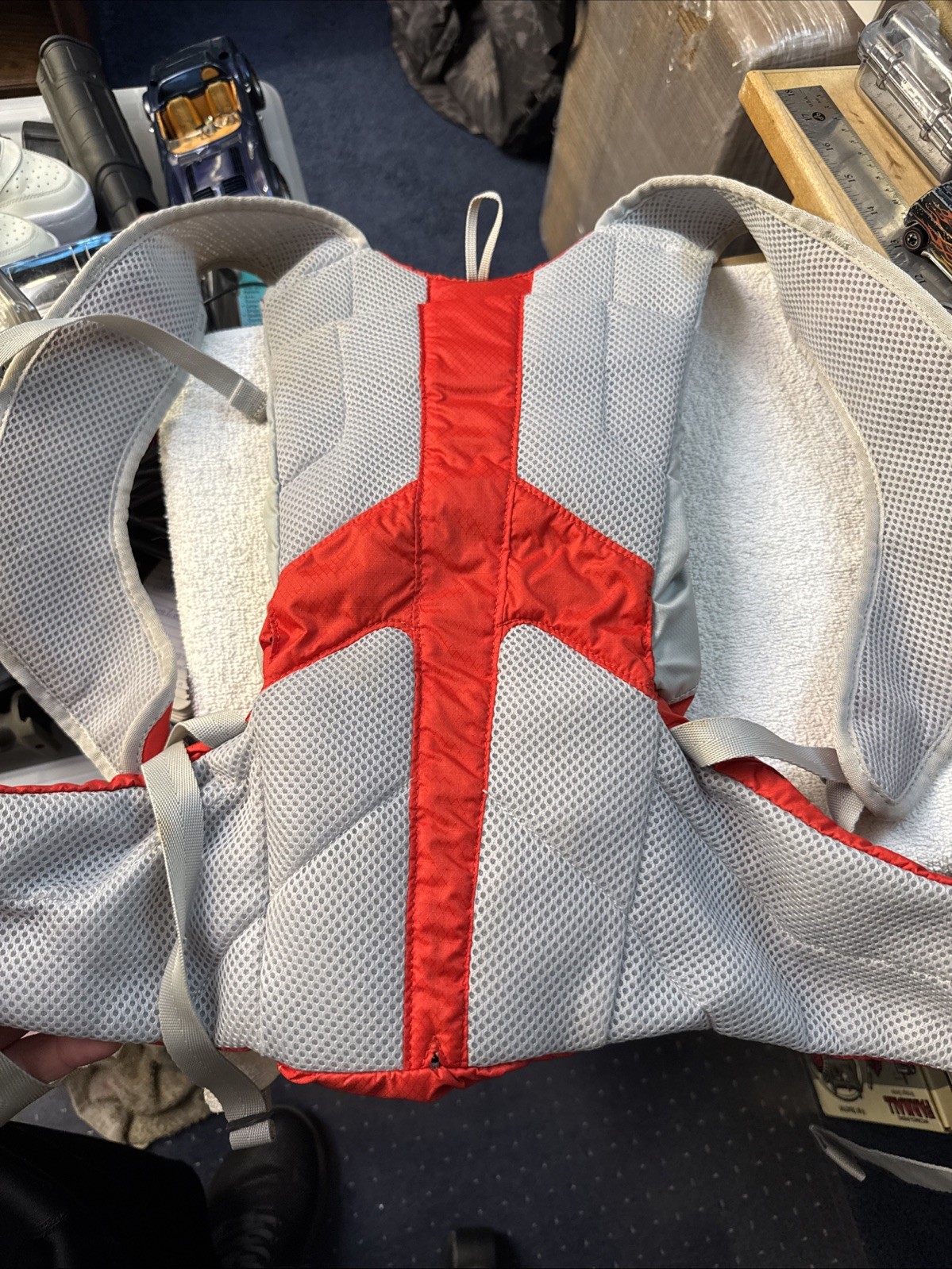 Camelbak Octane XCT Backpack 100oz Gray/Red NWOT ( Read Description )
