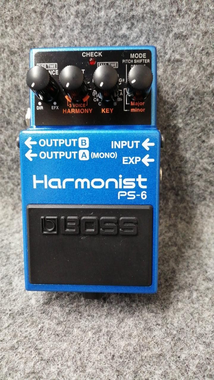 Boss PS6 Harmonist Pedal Guitar Effects Pedal Authentic Ready to Use