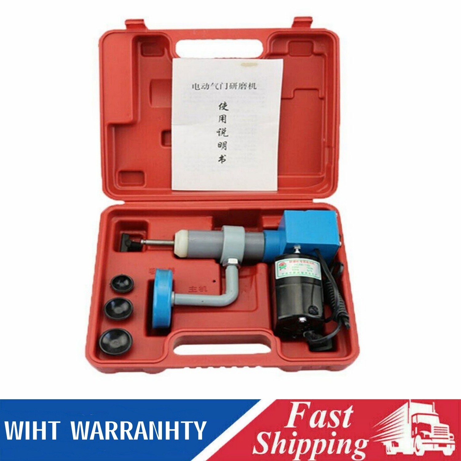 150W Electric Valve Grinding Machine Valve Grinder Car Engine Repair Tools 130mm