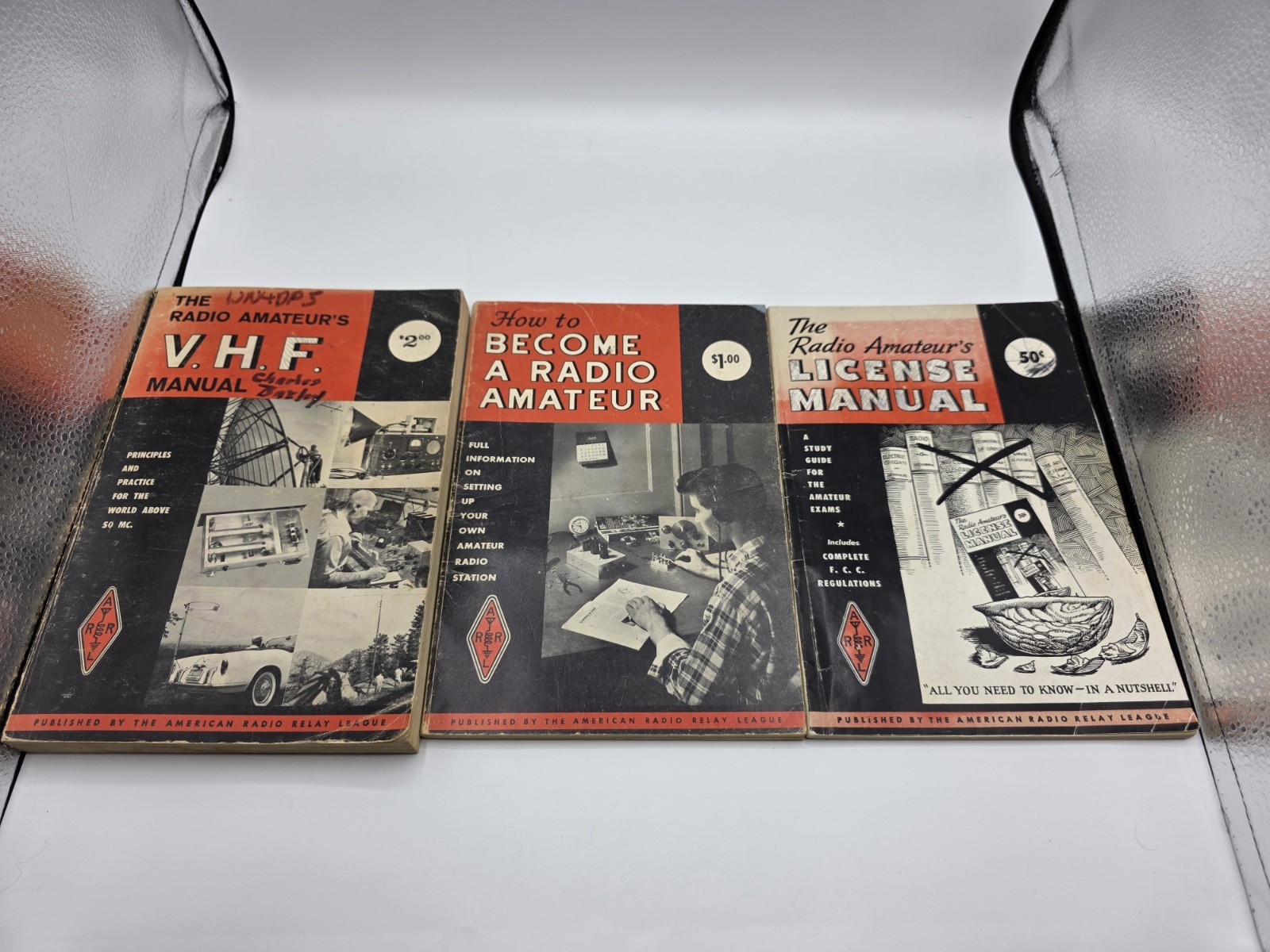 Radio Amateur Lot (3) How To Become License Manual VHF Manual 1964-65 *read