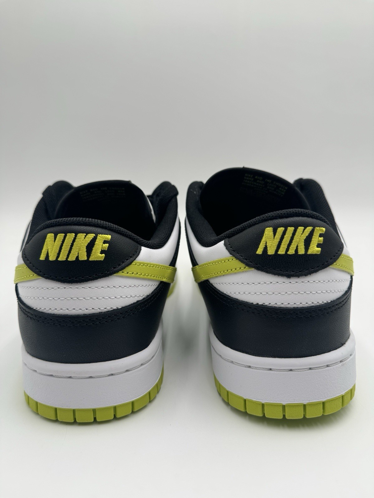 Nike Men's Dunk Low Size 11 Black Bright Cactus |DV0833-110|