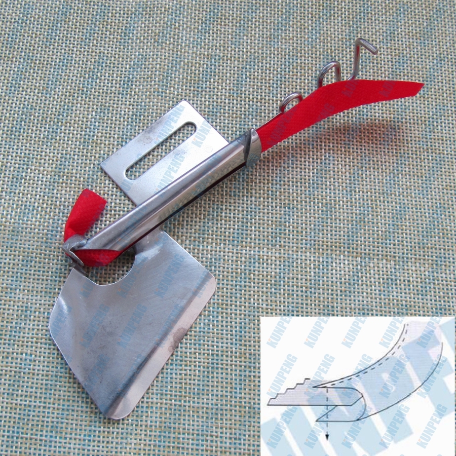 Single Fold Raw Edge Right Angle Binder For Single Needle Sewing Machines KP-125