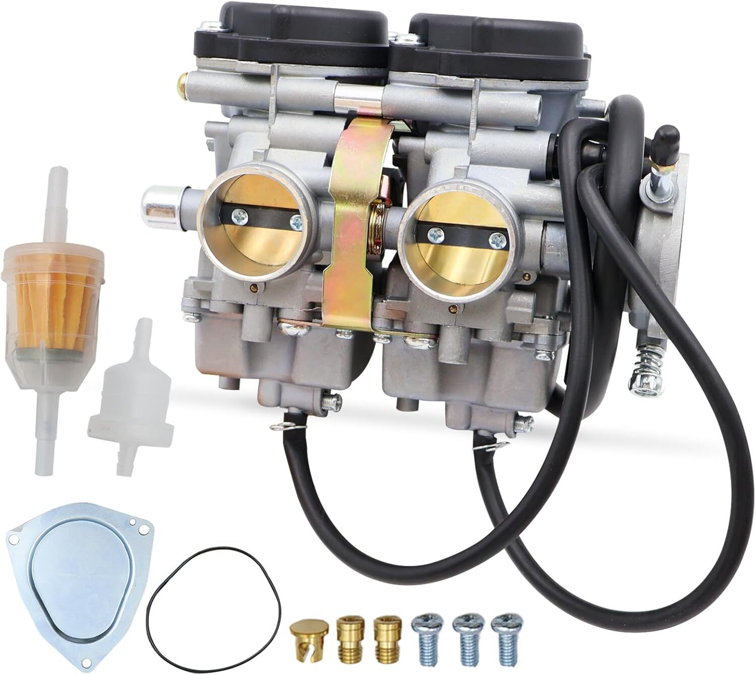 SMMS Carburador, Carburetor Kit For Yamaha Raptor 660R YFM660R/ YFM660R Limited