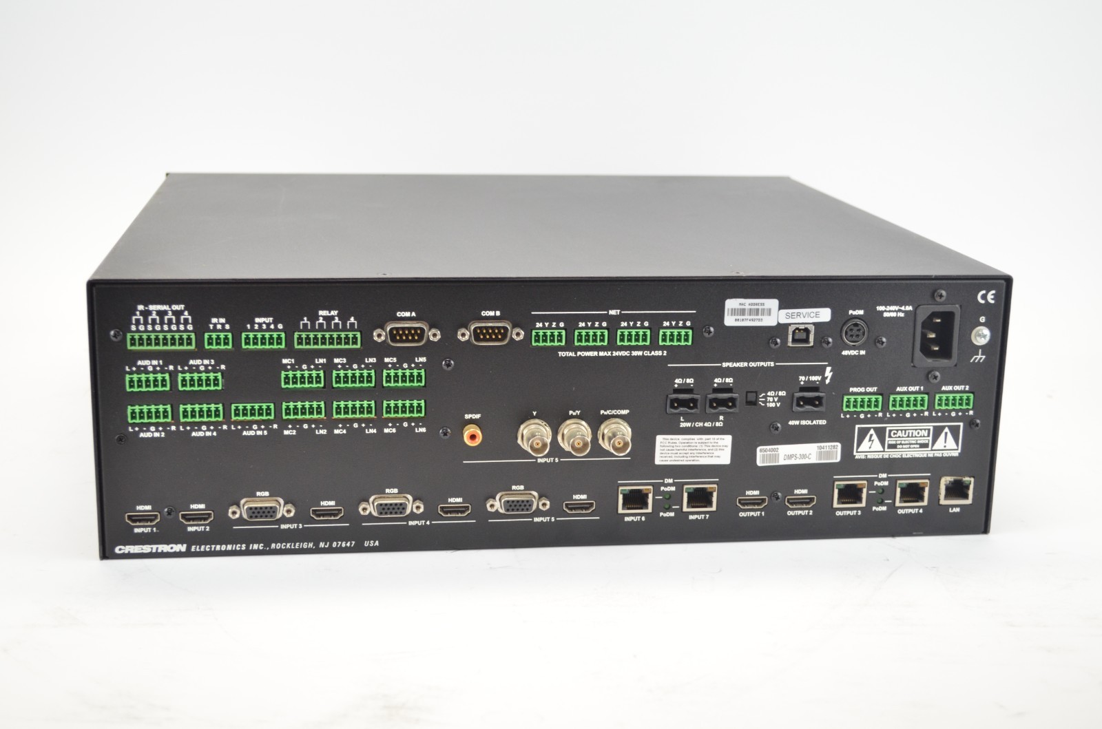 Crestron DMPS3-300-C 3-Series DigitalMedia Presentation System