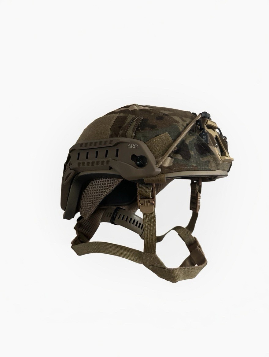 BAE Systems/SDS ACH Ballistic Helmet Level 3A Medium High Cut Conversion