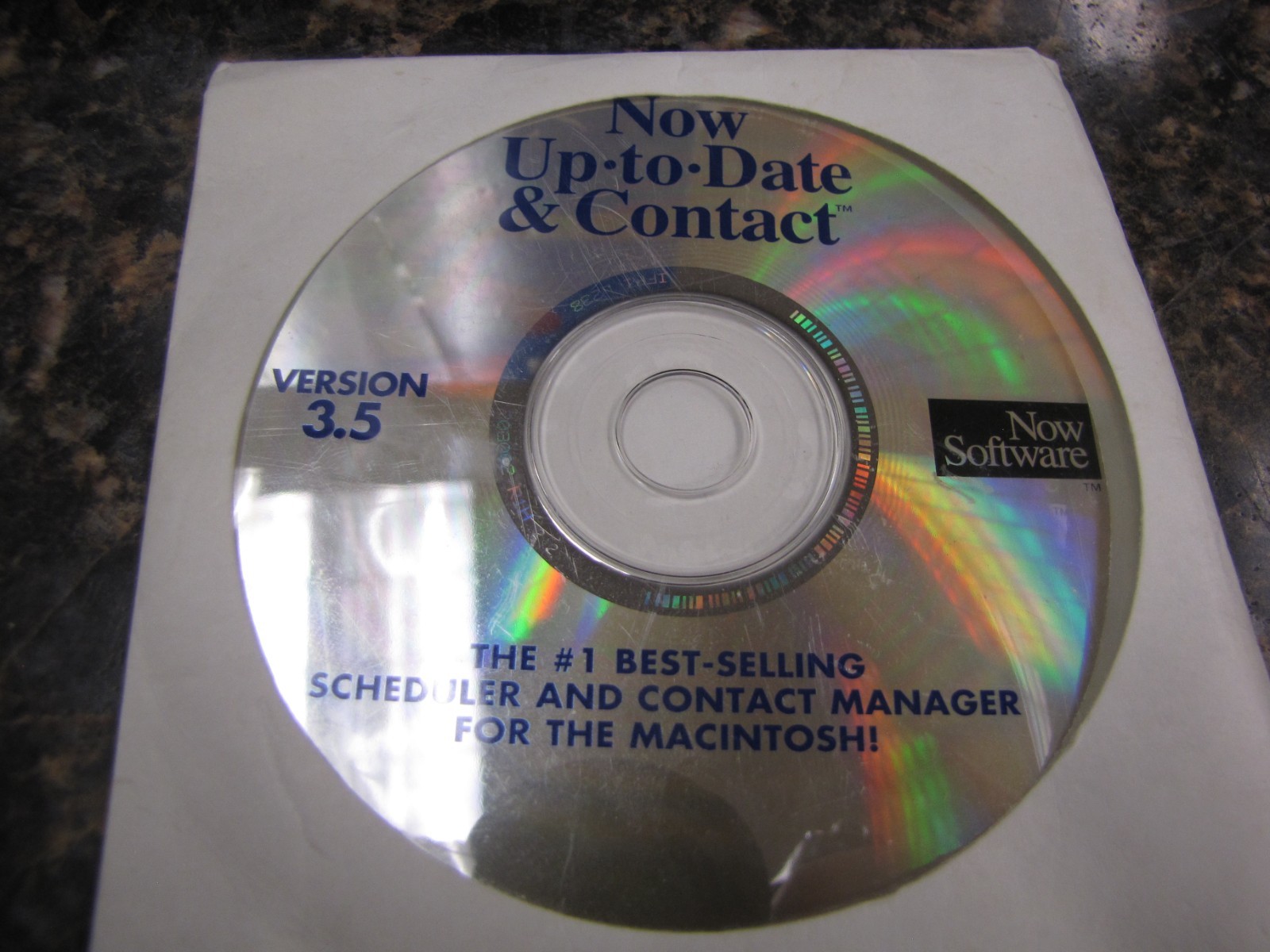 Now Software Touchbase & Datebook 2 CD-ROM's Version 3.5/4.2 for Macintosh