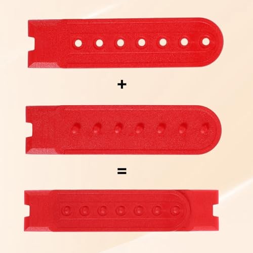 24 Pairs 24 Colors Snapback Strap Covers, 7-Hole Adjustable Hat Snap