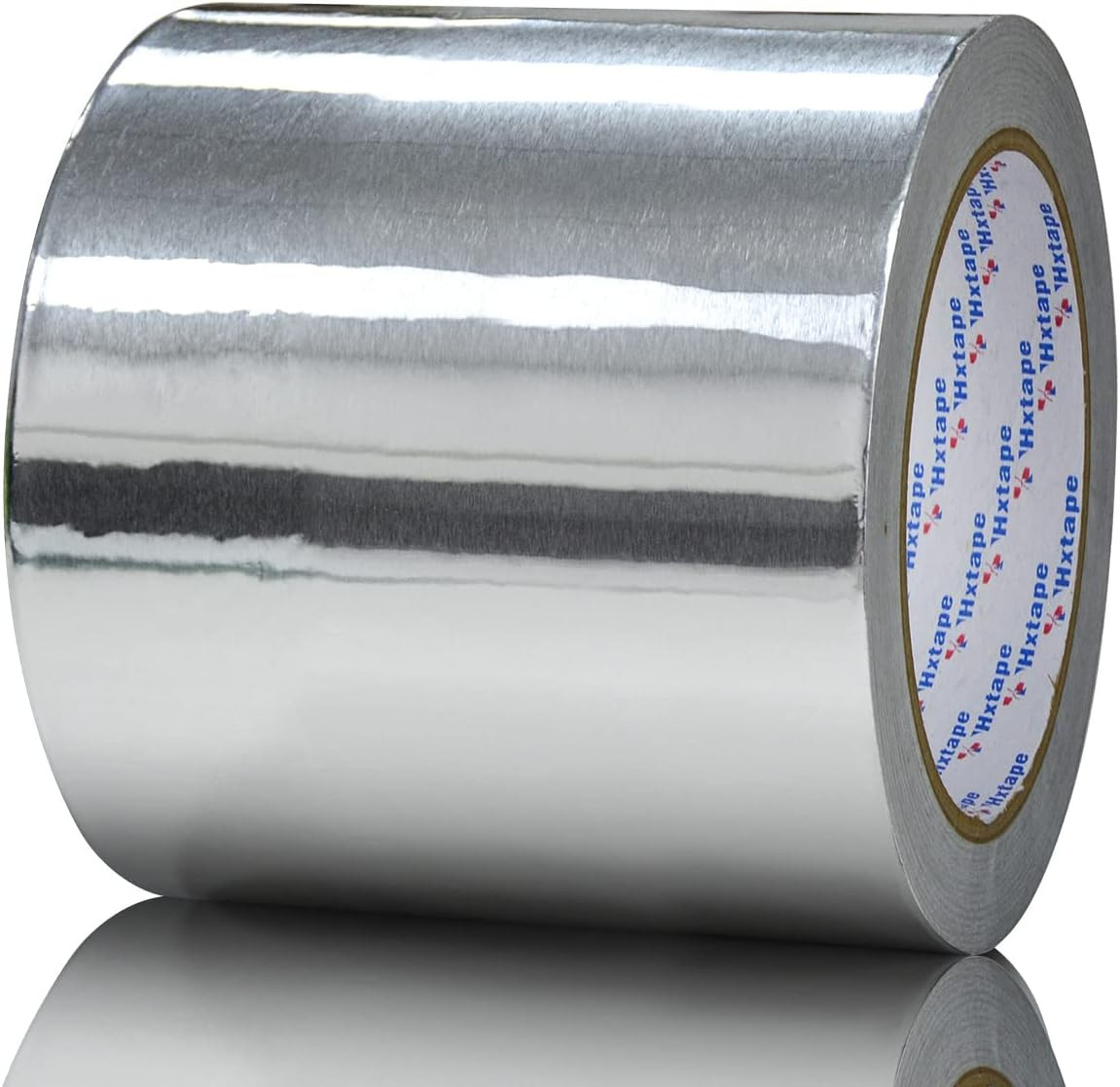 Aluminum Foil Tape, Silver, for HVAC,ductwork Metal Duct Tape (4" x 20m x 4.0...