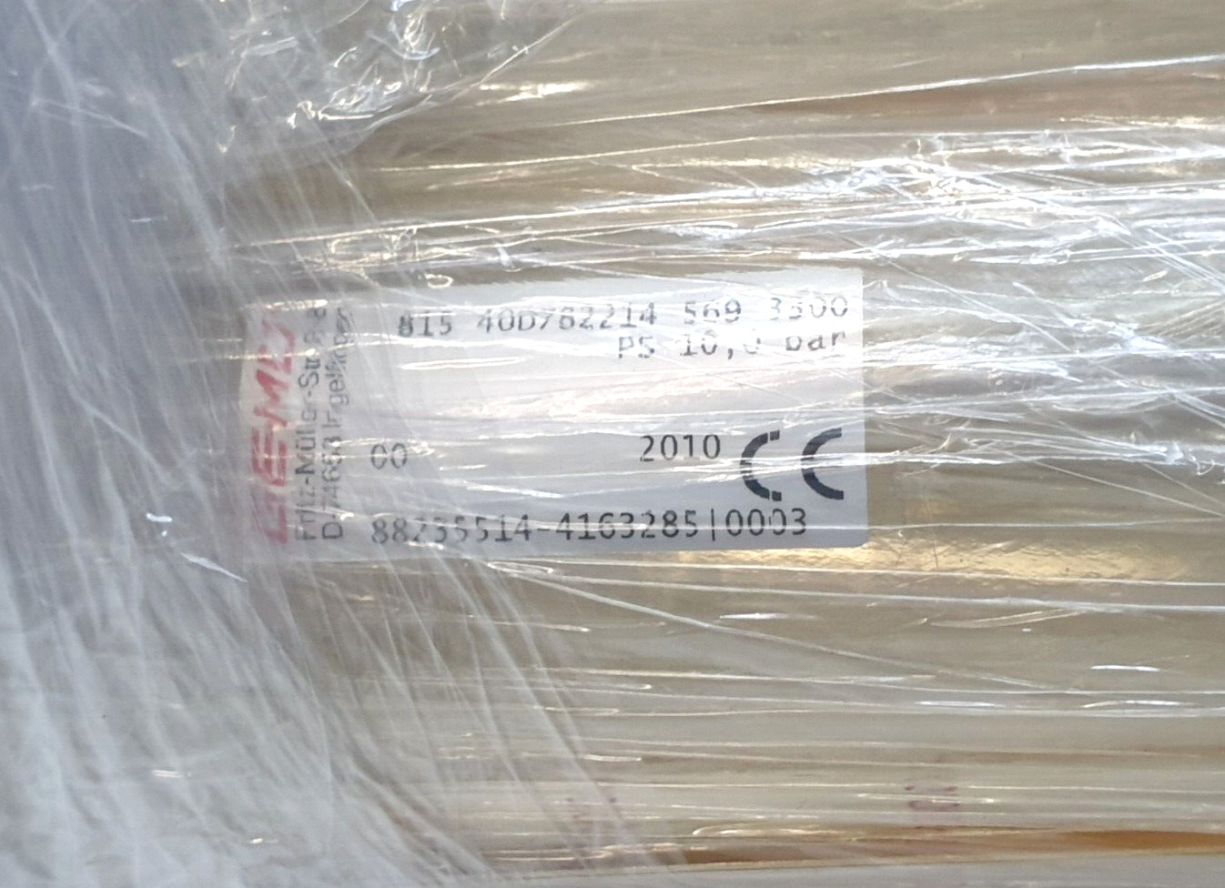 Gemü float flow meter 815 40D782214 569 3300 NEW
