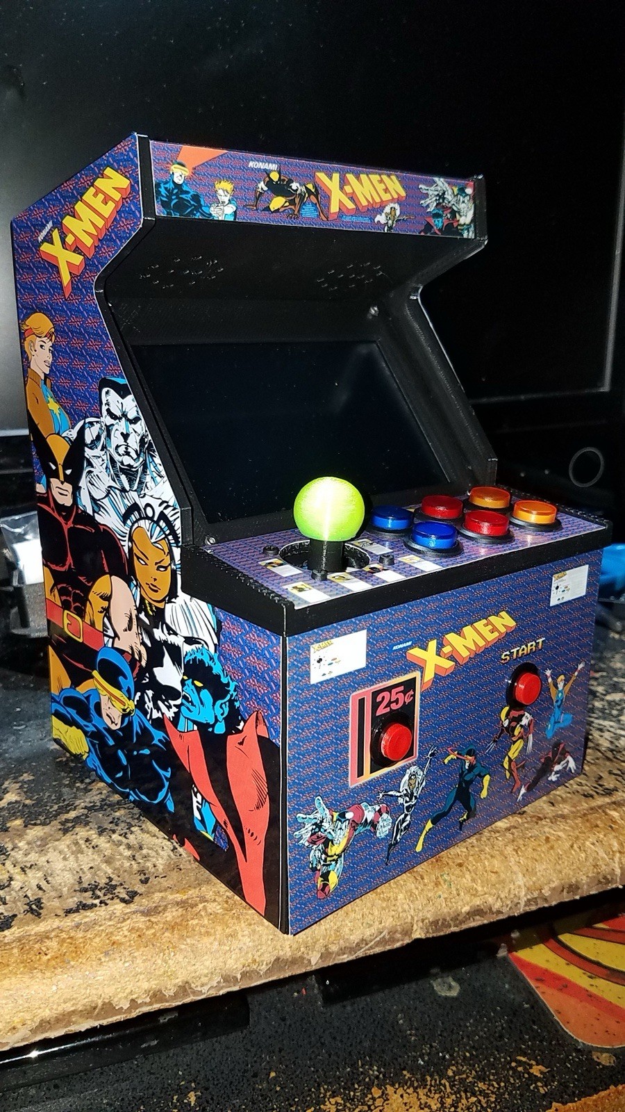 Mini 3D Printed Portable Arcade Cabinet (Raspberry Pi) (Choose Your Artwork)