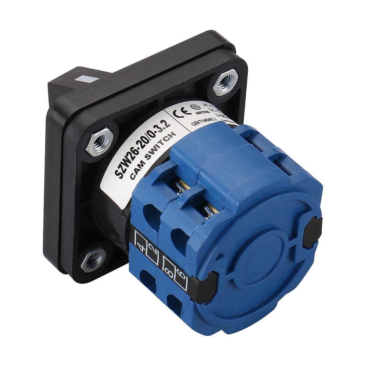 4-Position 20A 660V Rotary Switch - Reliable Control for Industrial Applications