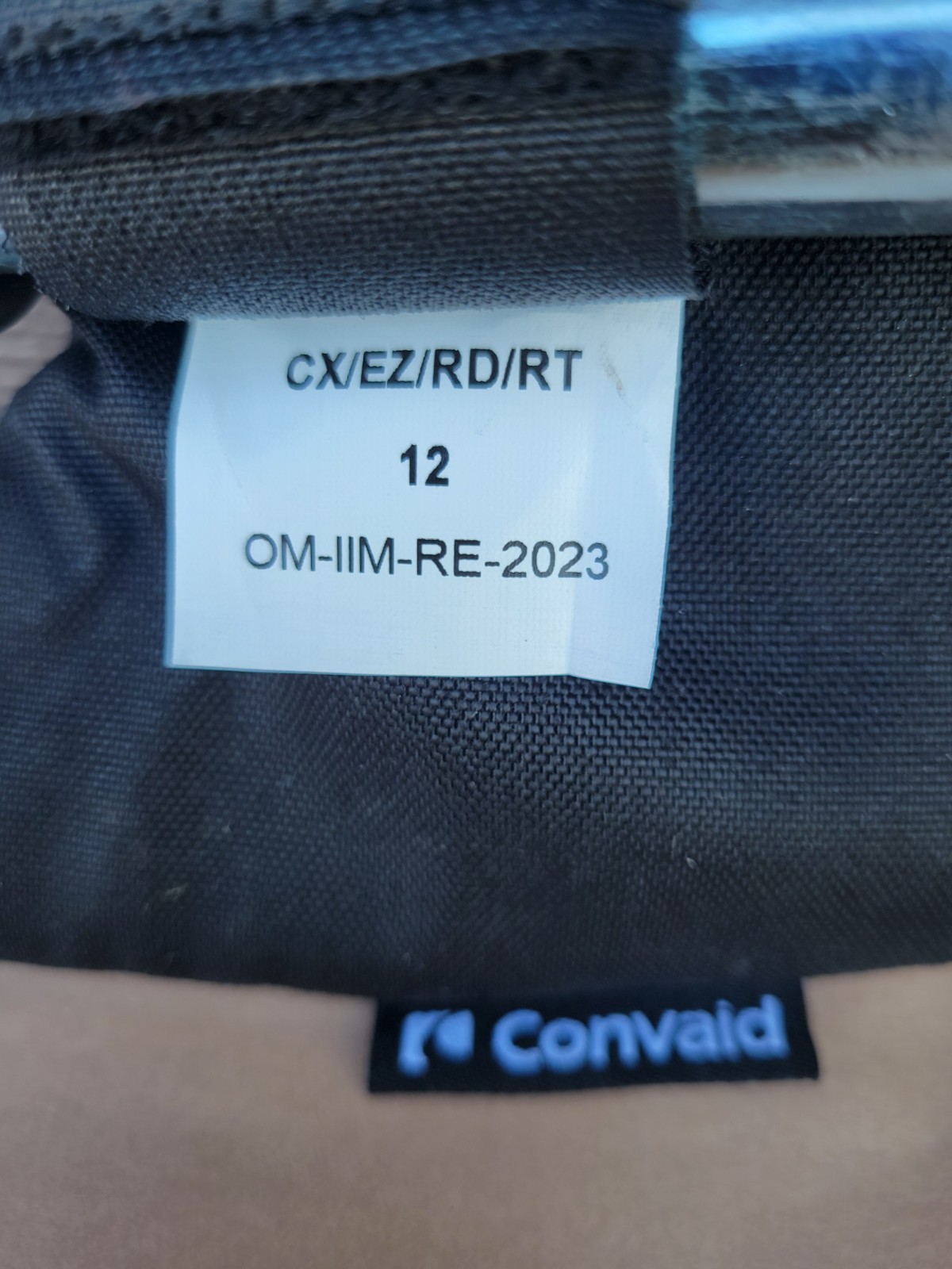 NEW Convaid Size 12 Headrest Extension Head Rest Black HeadRest Cruiser Ez Rider