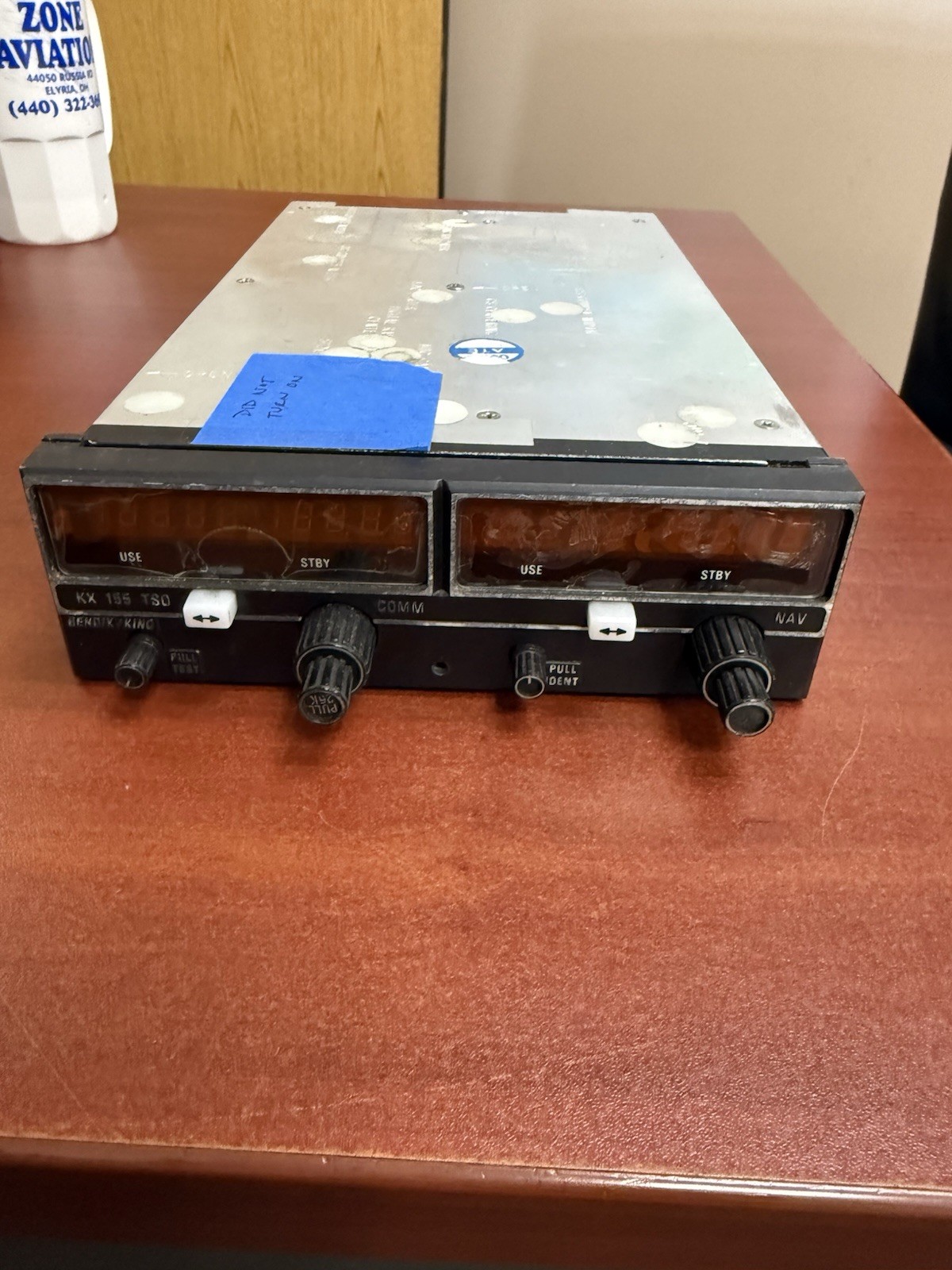 Bendix King VHF KX-155 Nav-comm-glideslope Receiver P/N 069-1024-42 NOT WORKING