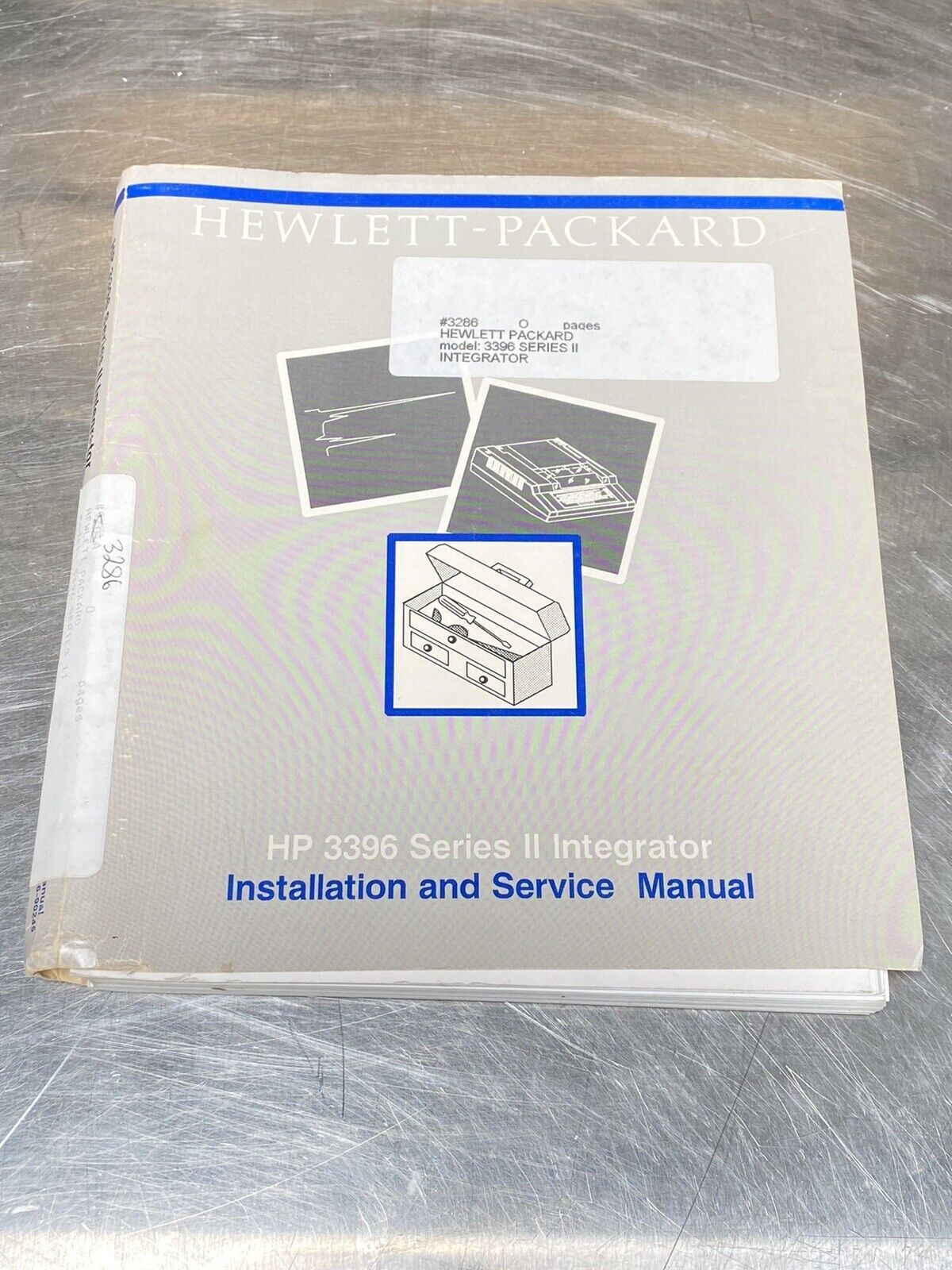 Hewlett Packard HP 3396 Series II Integrator -Users Guide / Instruction Manual