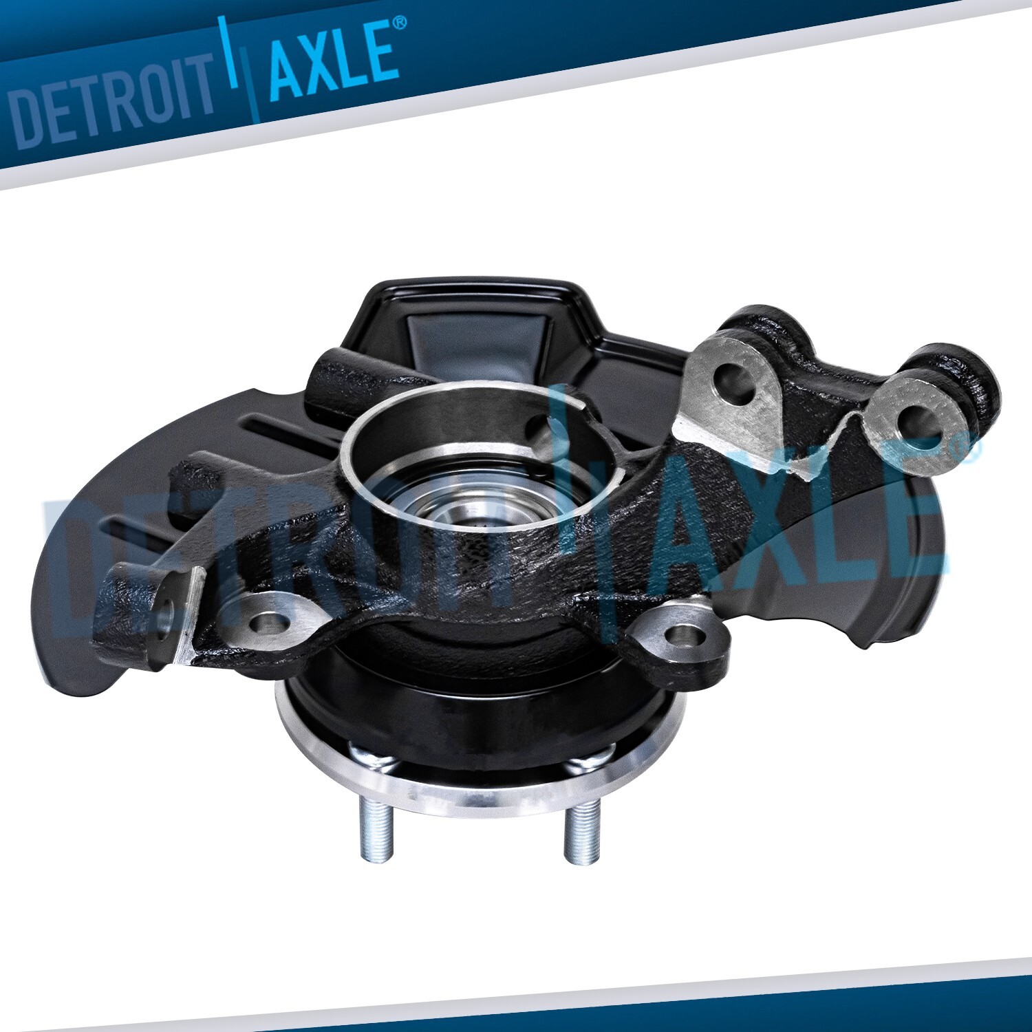 Front Right Steering Knuckle Wheel Bearing and Hub for 2007-2012 Hyundai Elantra