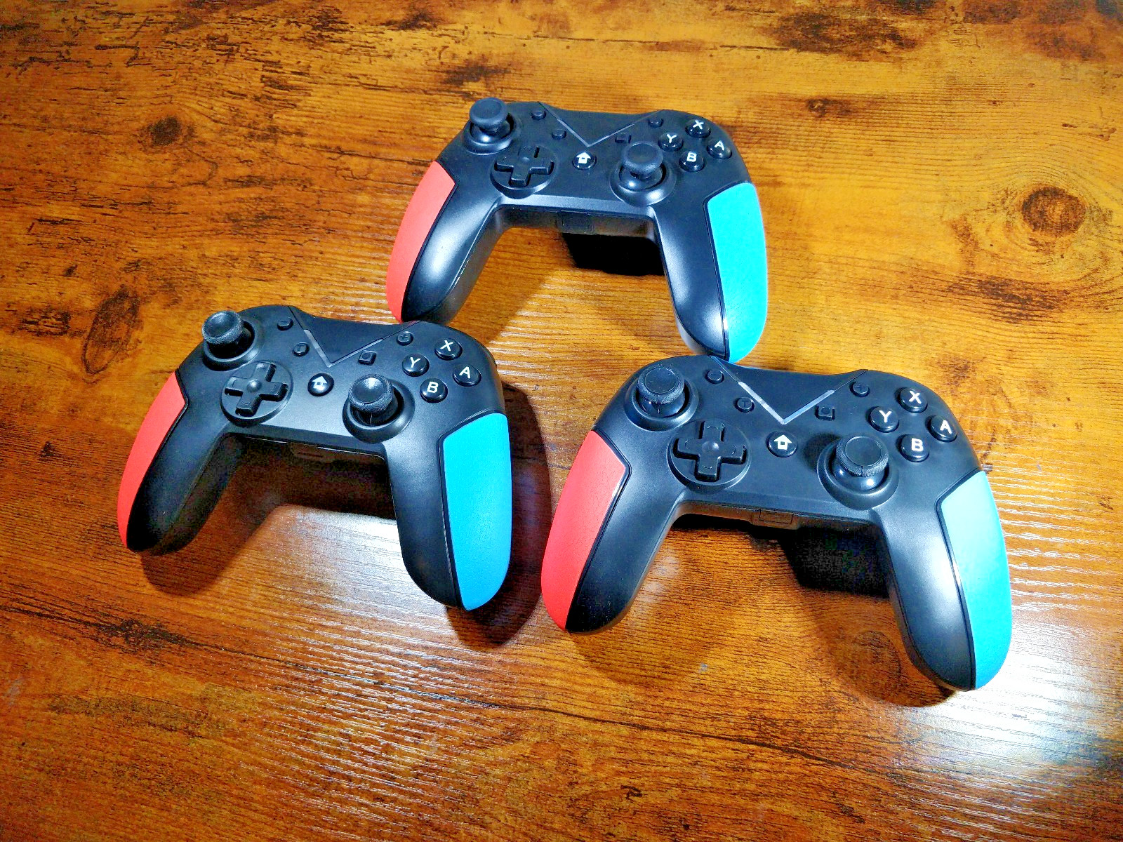 Lot of 3 PC/Switch Wireless Controllers (Stick-Drift Free) Tested Working