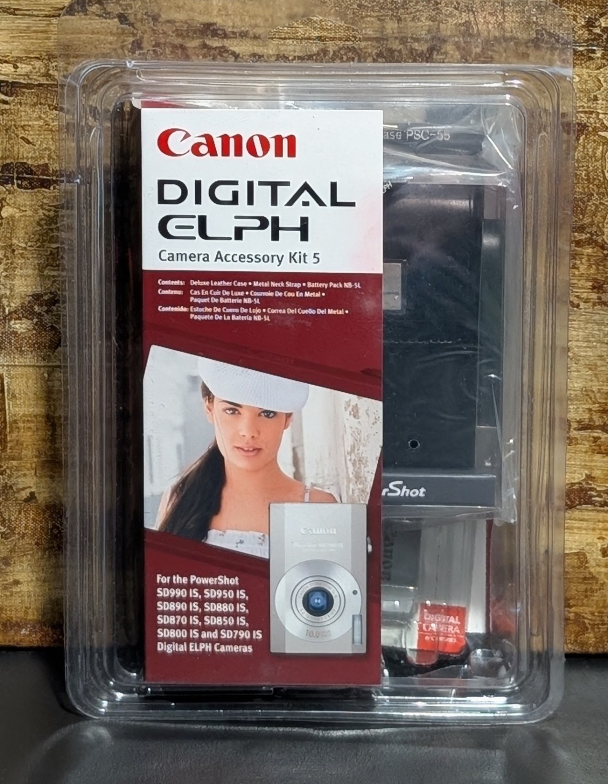 Canon Digital Elph Camera Accessory Kit 5 for SD1000 SD750 SD630 SD450 SD400 430