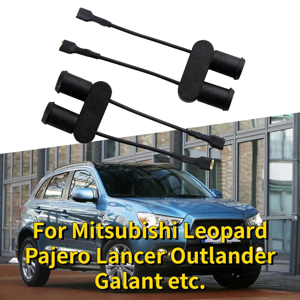 2Pcs Car Horn Speaker Wiring Plug For Mitsubishi Leopard Pajero Lancer Outlander