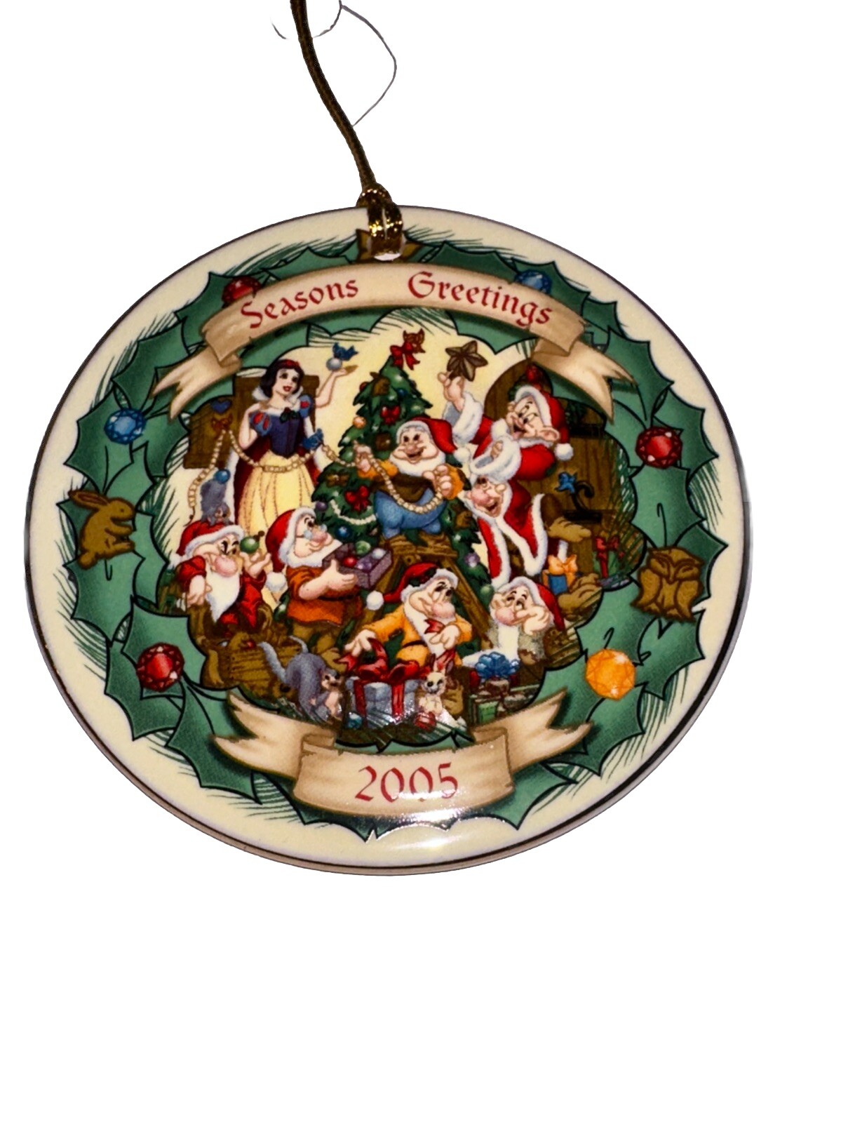 Walt Disney World Disneyland "Christmas Through The Years 2005" Snow White