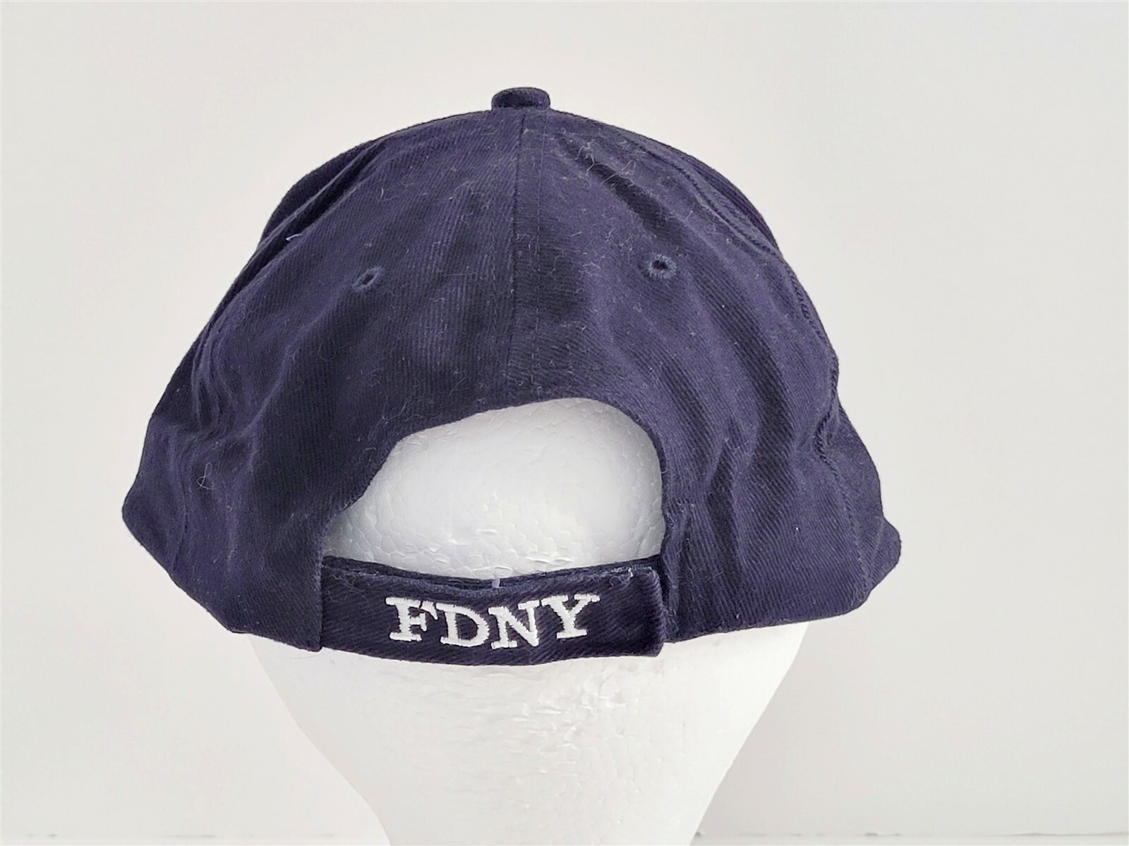 FDNY Fire Department City of New York Blue Ball Cap Hat Embroidered Adjustable