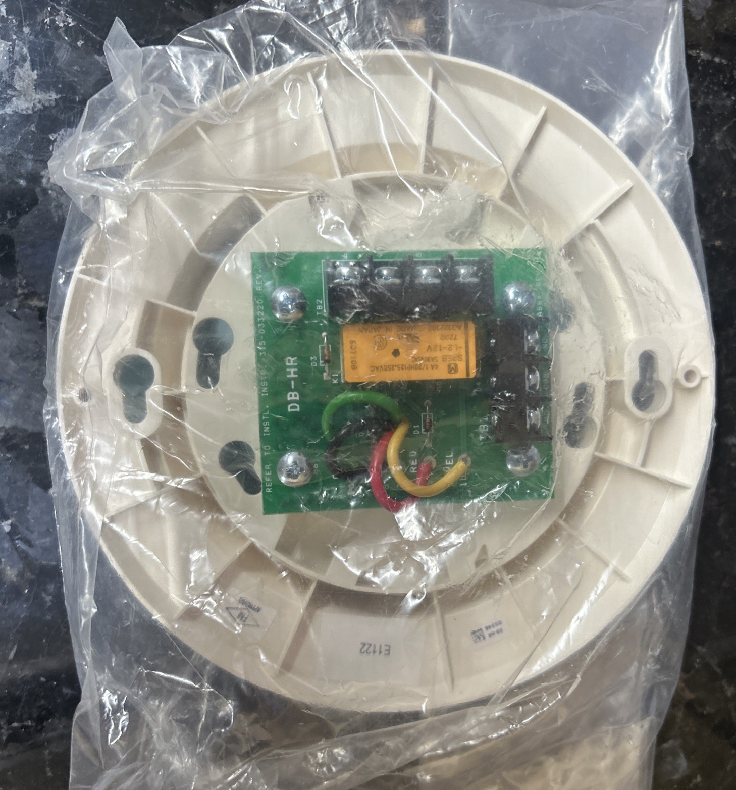 SIEMENS DB-HR Detector Base - New Open Bag