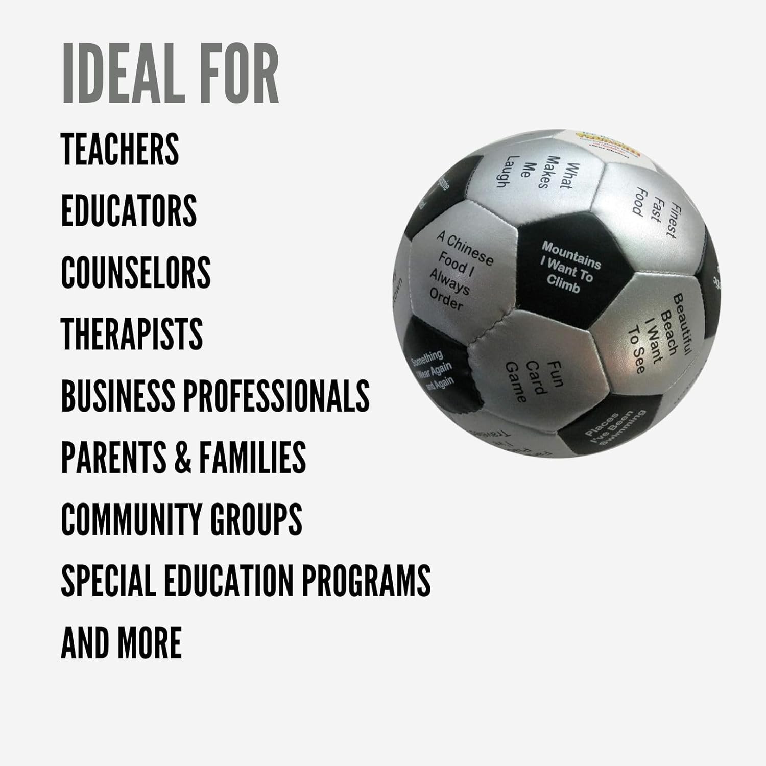 Icebreakers Thumball - Fun getting to know you activity for groups