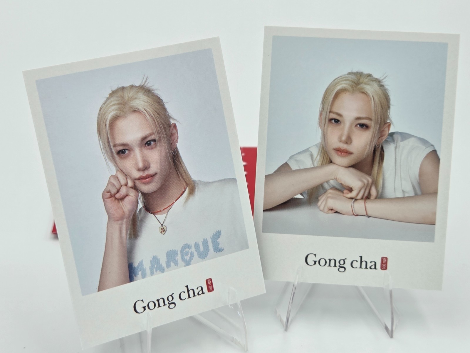 Stray Kids Felix x Gong Cha Official Happy Card-2Card SET-Released April 2026