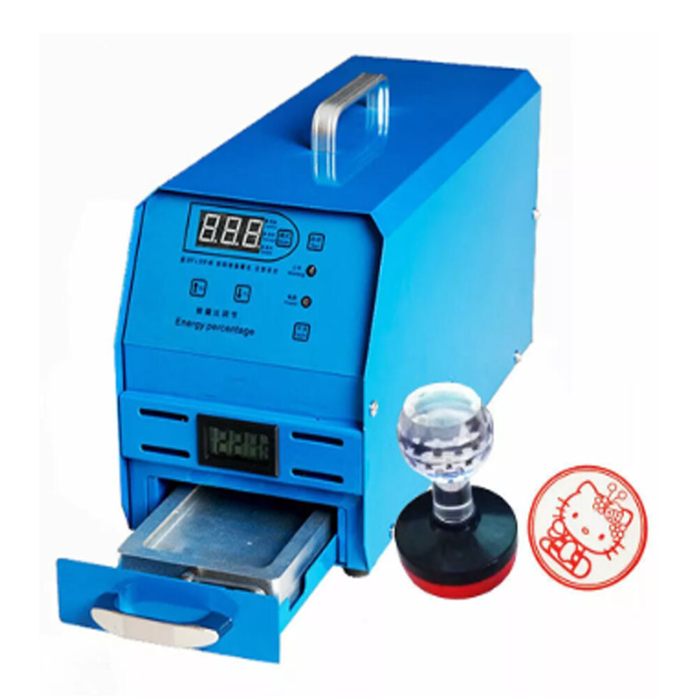 110v Digital Photosensitive seal Flash Stamp Machine Selfinking Stamping Making