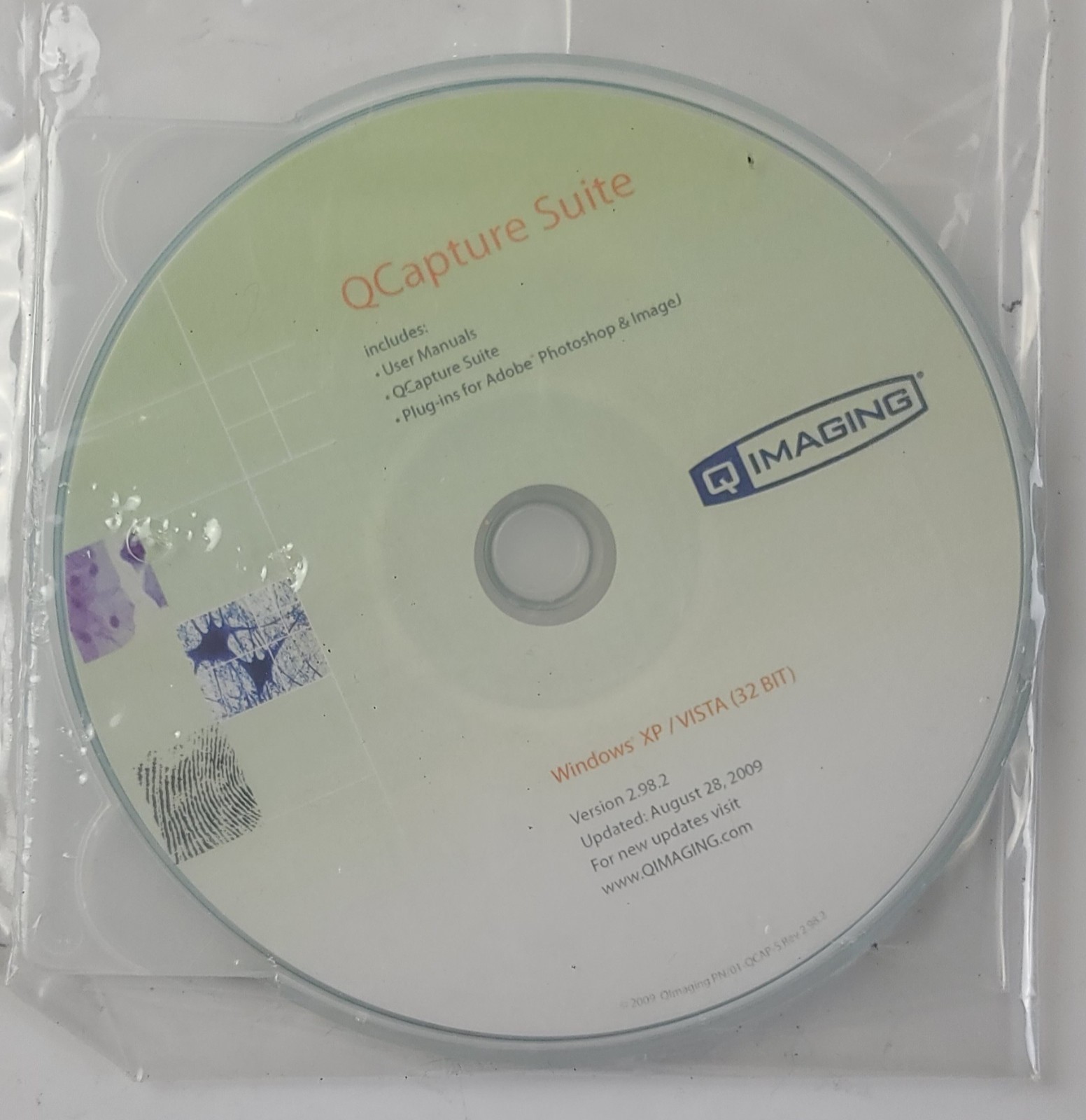 Q Imaging software Disc 2.98.2 ~ Used
