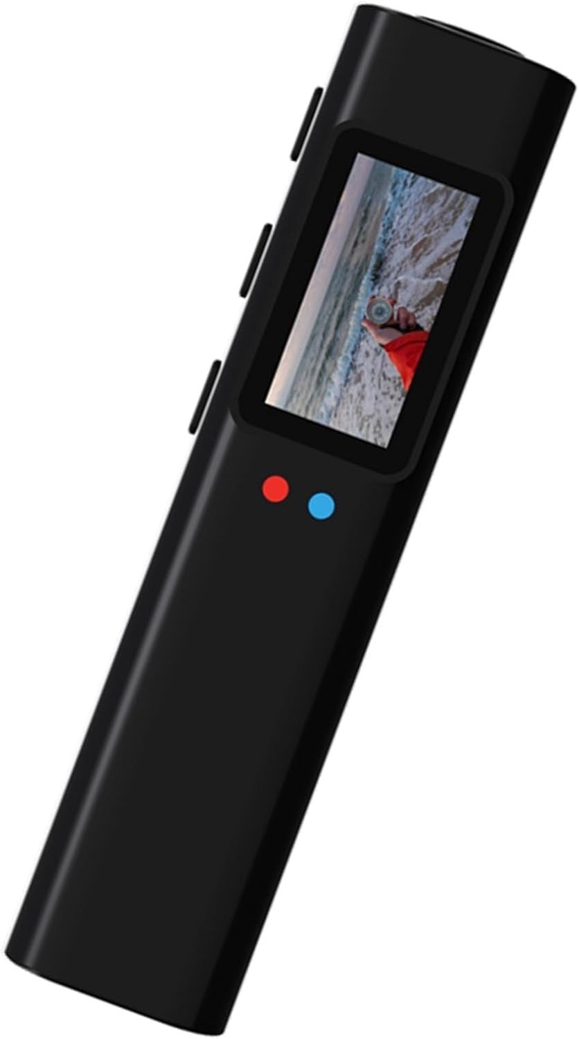 Body Cam, 2.7K Vlog Camera FPV Video Camera, Wearable Cameras with 110° Wide Ang