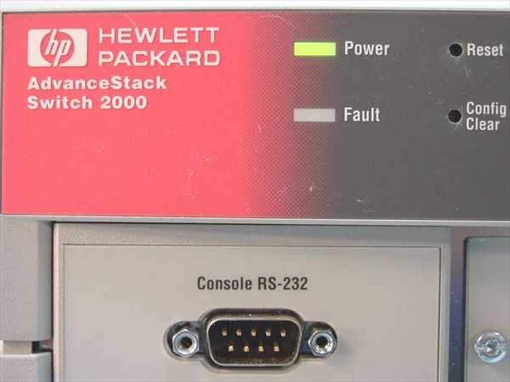 HP J3100A AdvanceStack Switch 2000 J3191A J3102A J3109A J3136A Modules