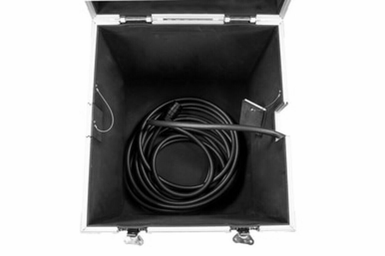 OSP Utility 22 " Stackable ATA Road Case 4" Wheels & 2 Side Snake Cable Holes