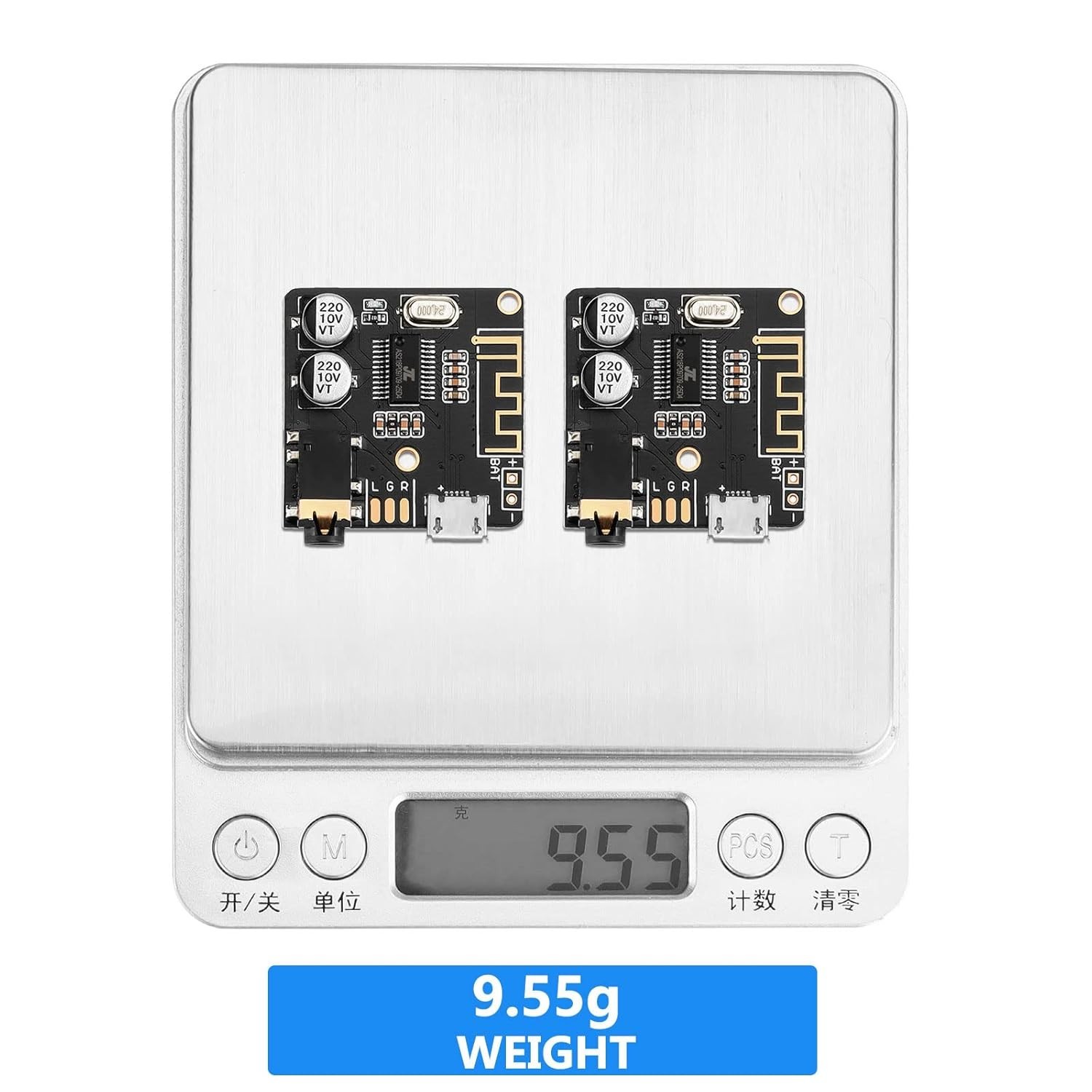 2-Pack Bluetooth 5.0 Audio Receiver Boards: Seamless Streaming & Versatile Use