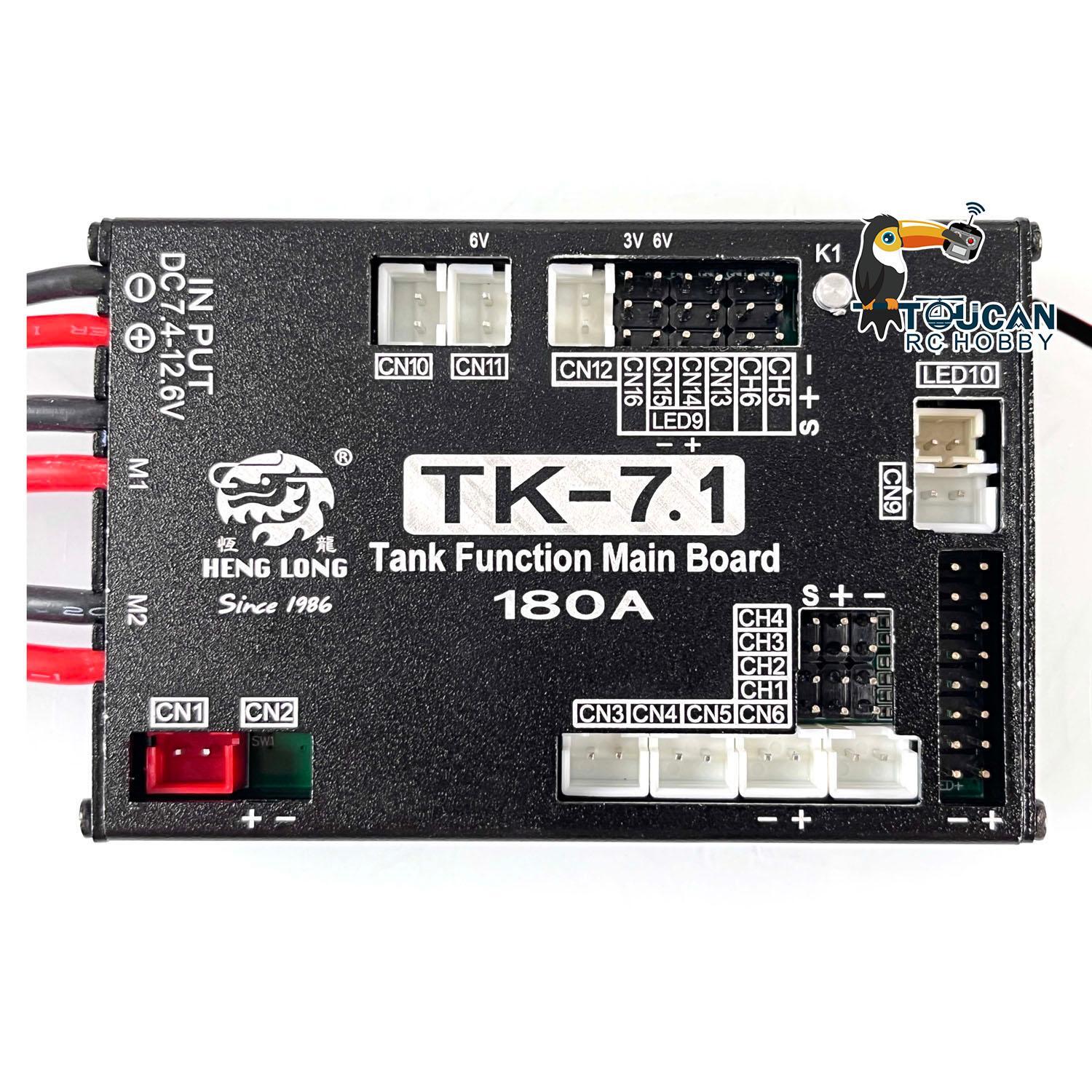 US Stock 1/16 Henglong 7.1 Multifunction Main Board for 7.1 7.0 RC Tank Model
