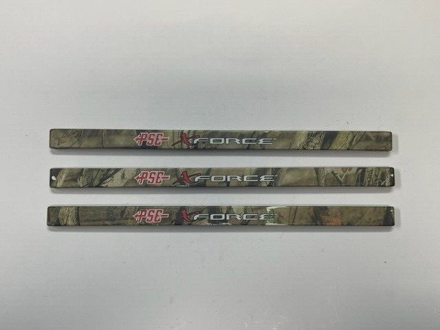 PSE 891 / 29 Camo X-Force Logo Limbs (3 of 4 LIMBS) - LISTING 9992837841