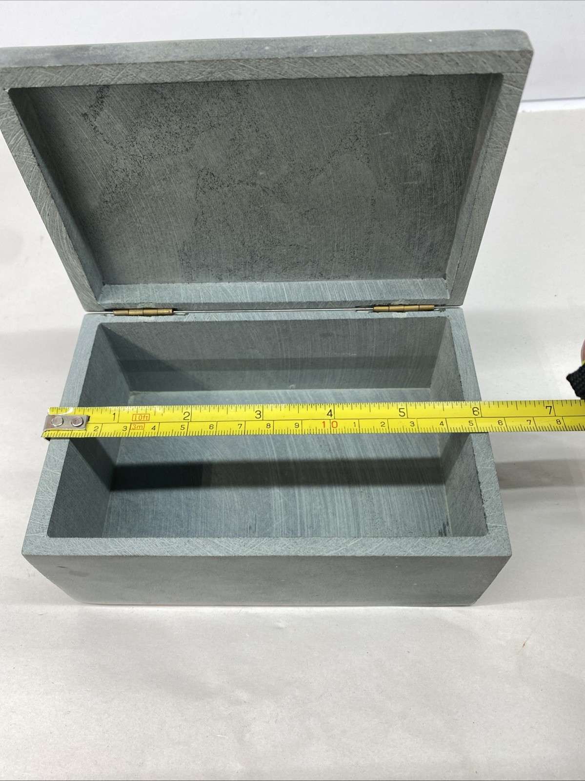 Soapstone Carved Box