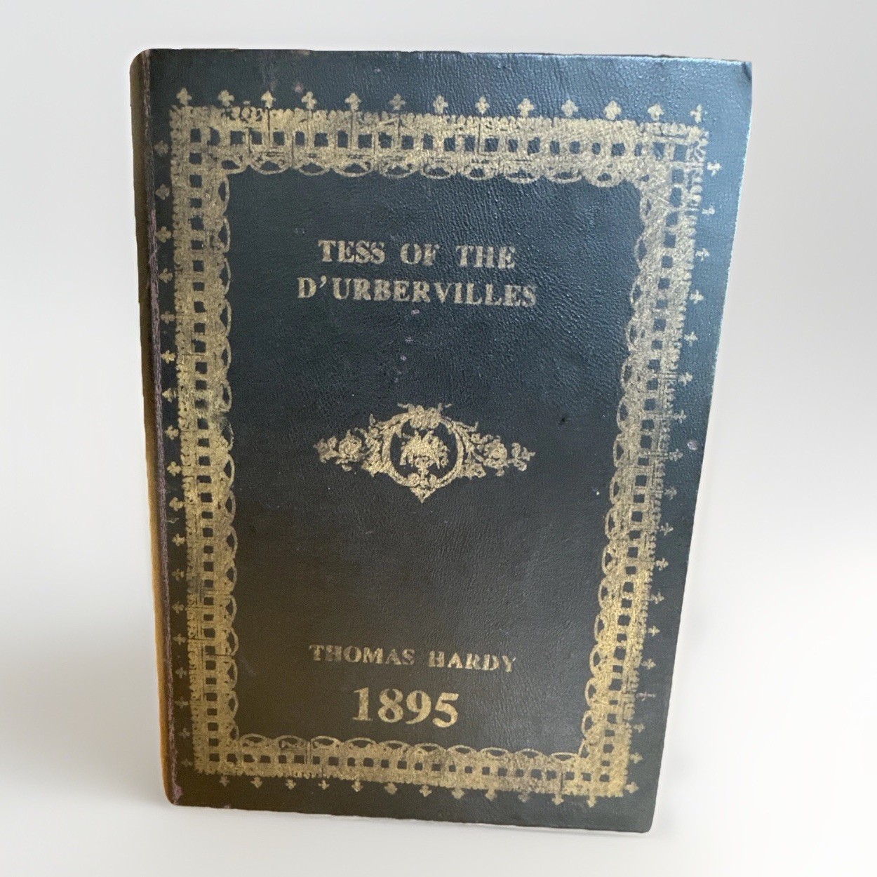 VINTAGE Tess of The Durbervilles Faux Book Storage Box Secret Stash Hidden Large