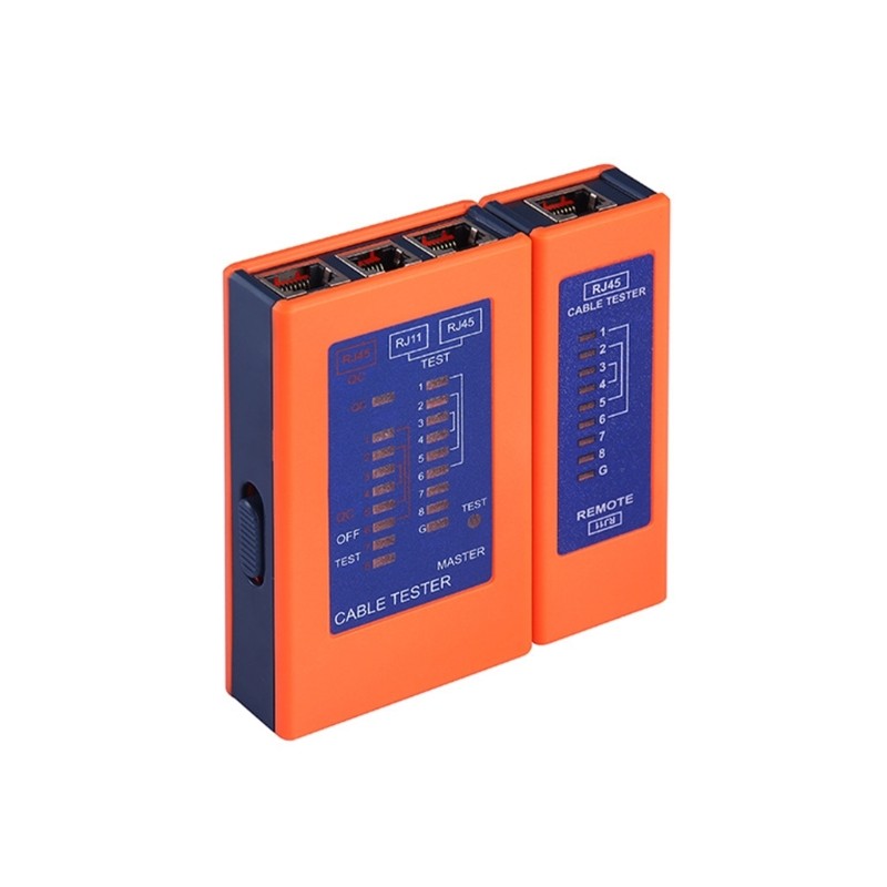 Portable Networking Cable Tester For Gigabit Speed POE Functionality Tester