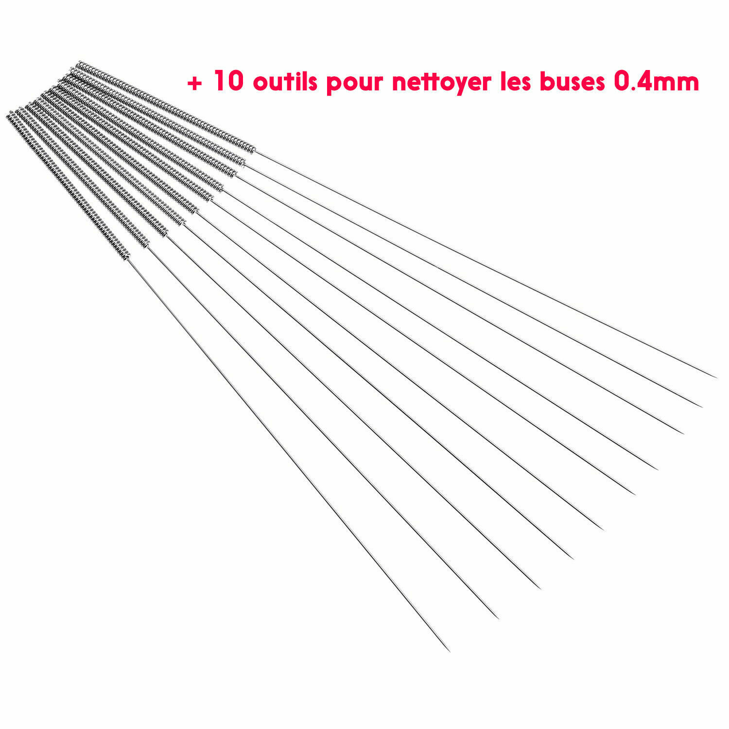 x5 Nozzle 0.4mm for Markerbot Replicator 1, 2, 2X, 5th, Mini, Z18 + Tools