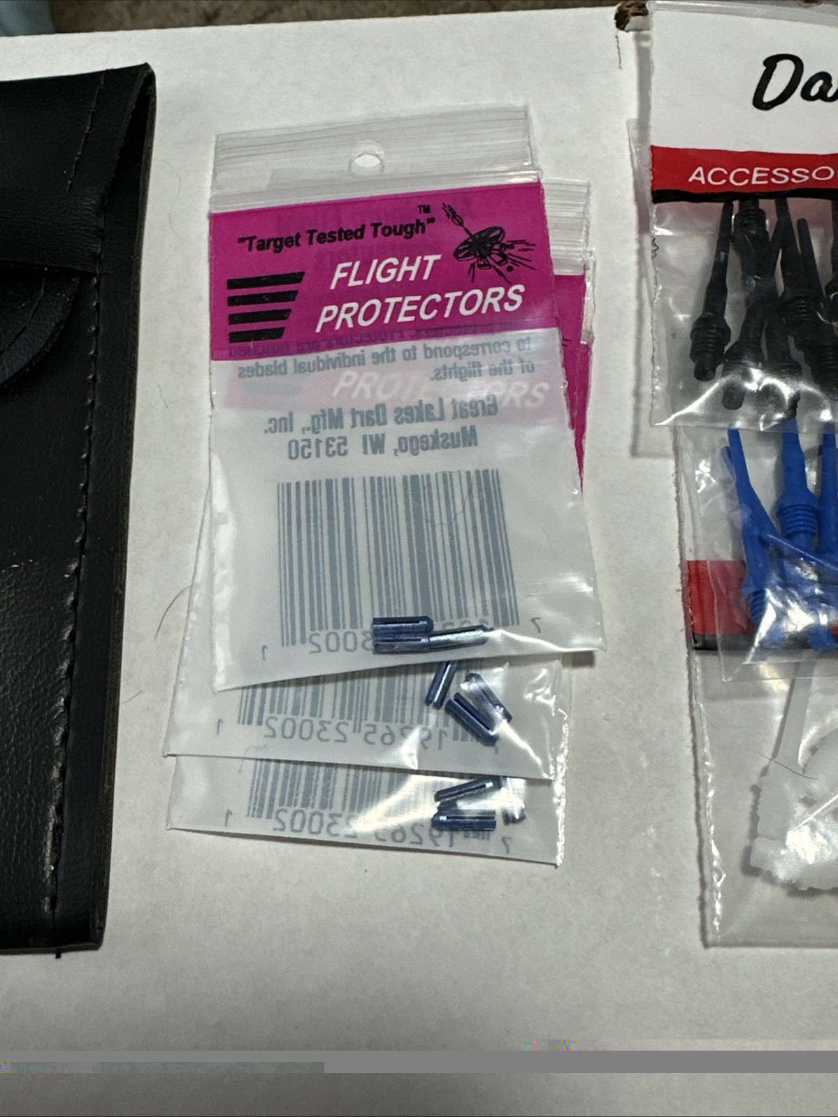 15GM Billiard Themed 3 Soft Tip Dart Set Bundle With Soft Case