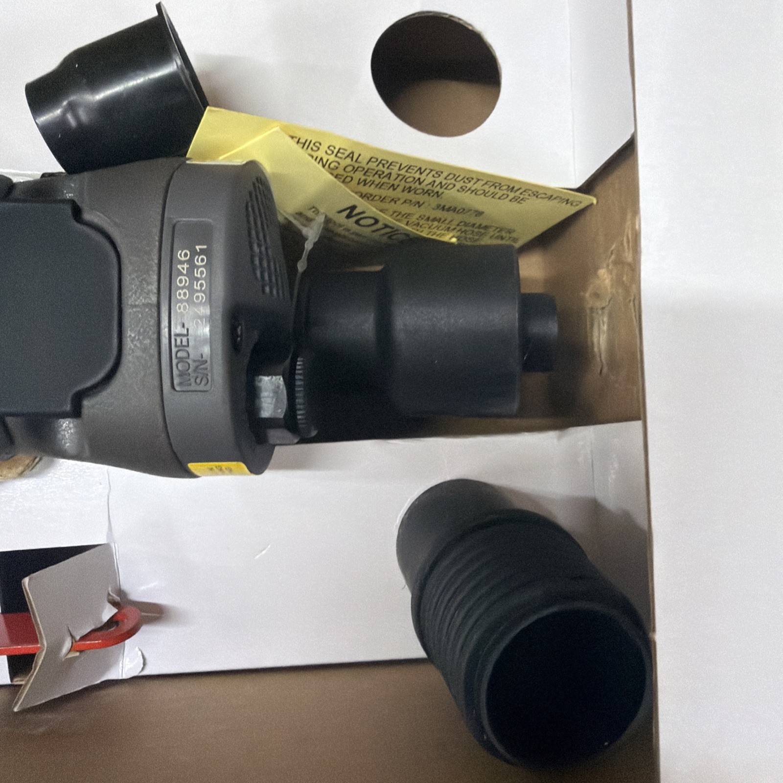 3M Random Orbital Sander, Xtract Pneumatic 88946, 5 in