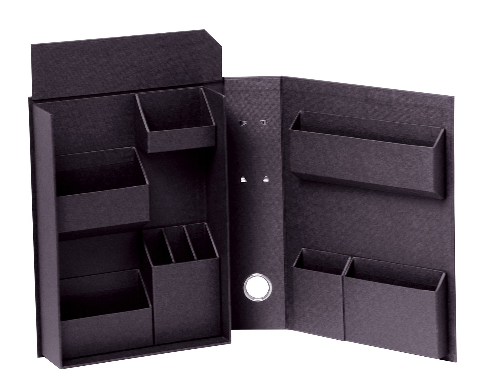 Life Style Tool Organizer B5 Size Body size: About W212 × D62 × H266 mm, Black